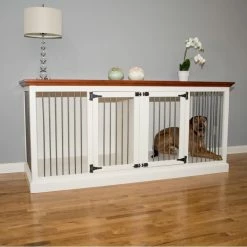 Budget ⌛ Dog Crate Furniture Eagle Furniture Large Double Wide ???? Dog Crate Credenza ???? 15 Budget ⌛ Dog Crate Furniture Eagle Furniture Large Double Wide ???? Dog Crate Credenza ???? -Lucky Dog Sales Store detail2EAGL396