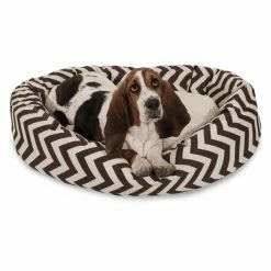 Best reviews of ???? Bolster Majestic Pet Chevron Print Bagel Pet Bed With Sherpa Cushion ???? 5 Best reviews of ???? Bolster Majestic Pet Chevron Print Bagel Pet Bed With Sherpa Cushion ???? -Lucky Dog Sales Store detail2MJT148