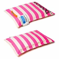 Coupon ???? Pet Life Touchdog Polo-Striped Zippered Insertable/Removable Pillow Cushioned Collapsible Travel ???? Dog Bed ???? -Lucky Dog Sales Store detail2PTF258