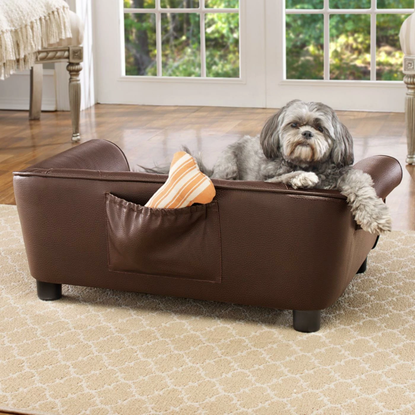 New ✔️ Dog Bed Furniture Enchanted Home Pet Brisbane Tufted Pet Bed ???? 6 New ✔️ Dog Bed Furniture Enchanted Home Pet Brisbane Tufted Pet Bed ???? - Image 4