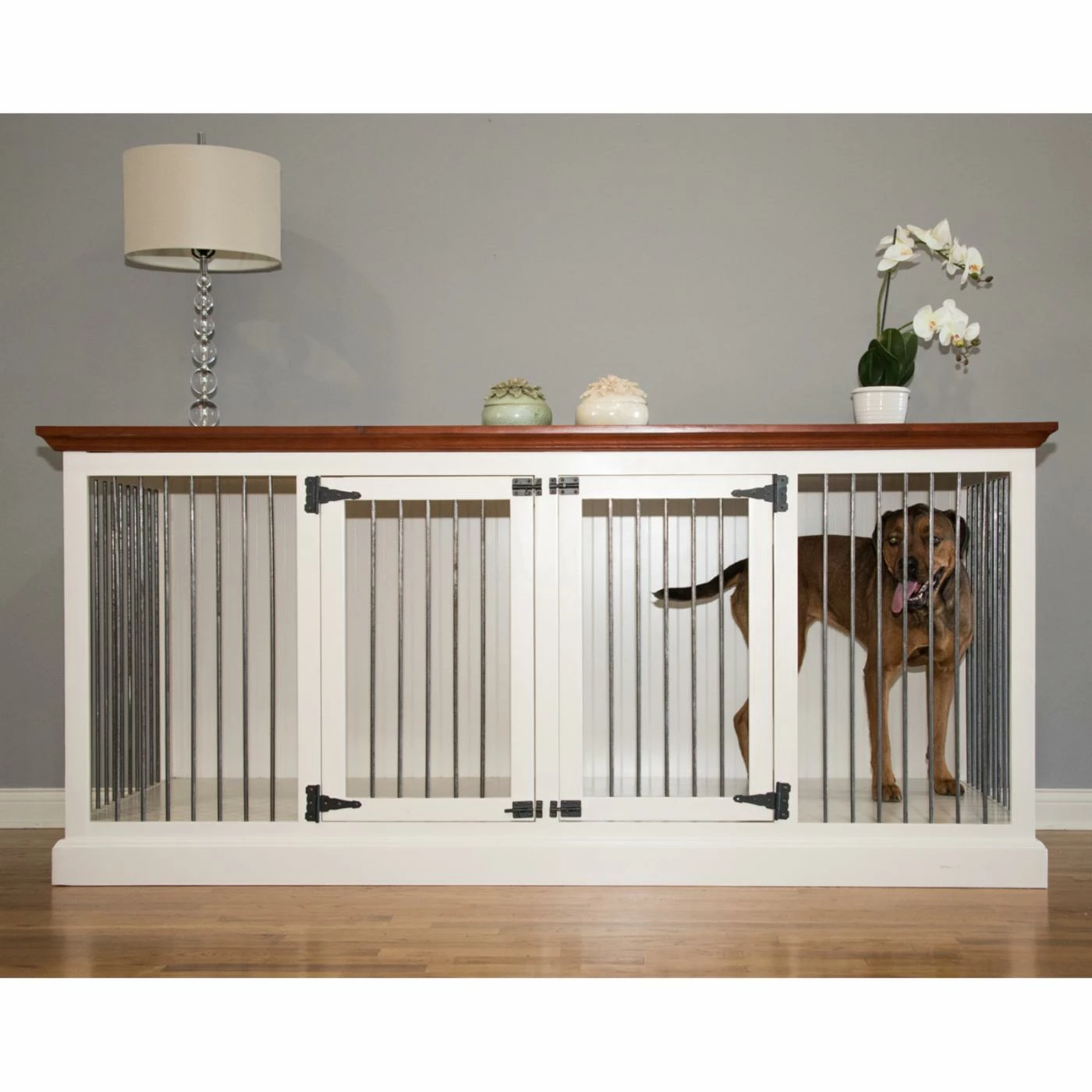 Budget ⌛ Dog Crate Furniture Eagle Furniture Large Double Wide ???? Dog Crate Credenza ???? 8 Budget ⌛ Dog Crate Furniture Eagle Furniture Large Double Wide ???? Dog Crate Credenza ???? - Image 6
