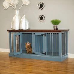 Cheap ???? Dog Crate Furniture Eagle Furniture Small Double Wide ???? Dog Crate Credenza ???? -Lucky Dog Sales Store detail3EAGL400
