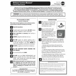 Outlet ???? K&H Pet Products ???? Dog Mats & Pads K&H Pet Products Deluxe Lectro Kennel Heated Pet Pad ⭐ 7 Outlet ???? K&H Pet Products ???? Dog Mats & Pads K&H Pet Products Deluxe Lectro Kennel Heated Pet Pad ⭐ -Lucky Dog Sales Store detail3KHMA001