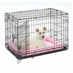 Brand new ???? Mid-West Homes For Pets ???? Dog Mats & Pads MidWest Homes For Pets QuietTime Plush Bolster ???? Dog Bed / Ideal For ???? Dog Crates ❤️ -Lucky Dog Sales Store detail3MH102