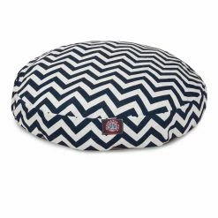 Discount ???? Pillow Majestic Pet Chevron Round Pet Bed ✨ -Lucky Dog Sales Store detail3MJT073