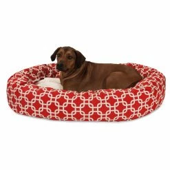Best reviews of ???? Bolster Majestic Pet Links Print Bagel Pet Bed With Sherpa Cushion ???? 7 Best reviews of ???? Bolster Majestic Pet Links Print Bagel Pet Bed With Sherpa Cushion ???? -Lucky Dog Sales Store detail3MJT149