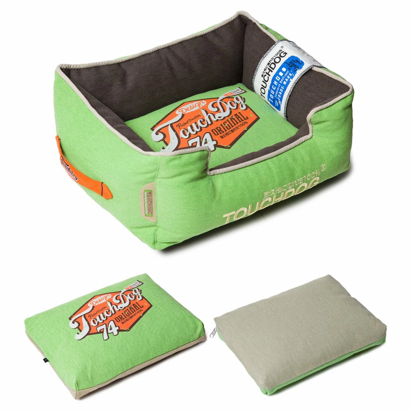 Cheap ???? Nesting Pet Life Touchdog Original Sporty Vintage Throwback Reversible Plush Rectangular ???? Dog Bed ✨ 8 Cheap ???? Nesting Pet Life Touchdog Original Sporty Vintage Throwback Reversible Plush Rectangular ???? Dog Bed ✨ - Image 6
