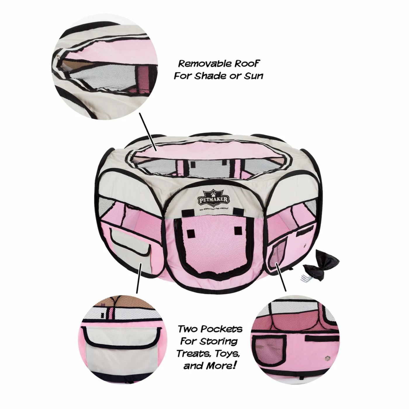Coupon ???? Dog Exercise Pens Petmaker Portable Pop Up Pet Play Pen With Carrying Bag ???? 9 Coupon ???? Dog Exercise Pens Petmaker Portable Pop Up Pet Play Pen With Carrying Bag ???? - Image 7