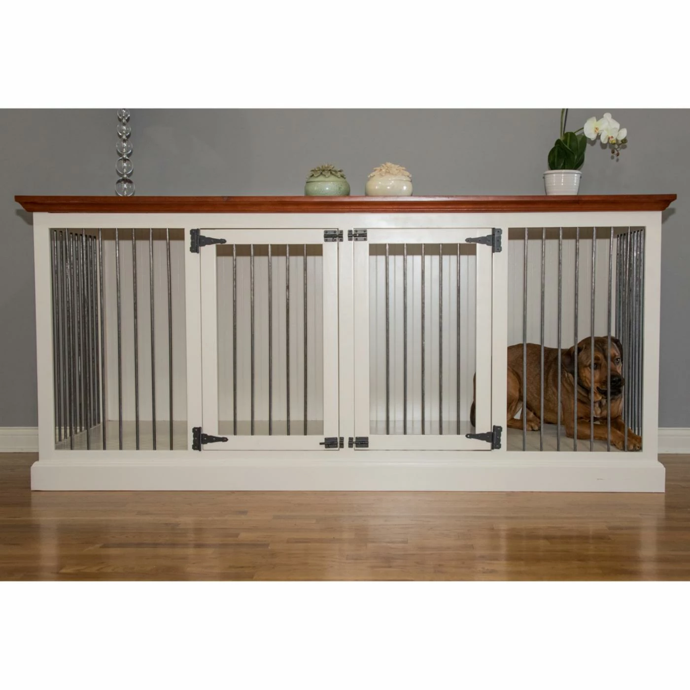 Budget ⌛ Dog Crate Furniture Eagle Furniture Large Double Wide ???? Dog Crate Credenza ???? 9 Budget ⌛ Dog Crate Furniture Eagle Furniture Large Double Wide ???? Dog Crate Credenza ???? - Image 7