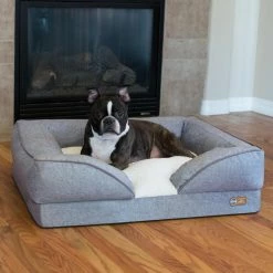 Cheapest ✨ K&H Pet Products Bolster K&H Pet Products Pillow-Top Orthopedic Lounger ???? Dog Bed ???? -Lucky Dog Sales Store detail4KHMA179