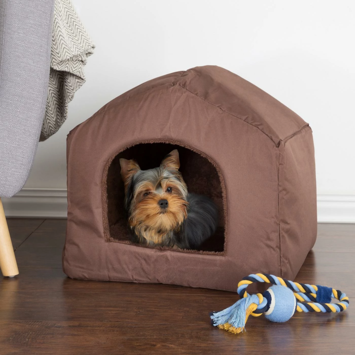 Petmaker Cottage House Pet Bed Hot Sale ❤️ Nesting Petmaker Cottage House Pet Bed ???? -Lucky Dog Sales Store detail5ASR9391