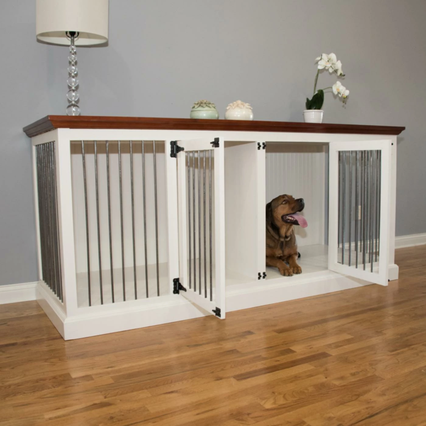 Budget ⌛ Dog Crate Furniture Eagle Furniture Large Double Wide ???? Dog Crate Credenza ???? 10 Budget ⌛ Dog Crate Furniture Eagle Furniture Large Double Wide ???? Dog Crate Credenza ???? - Image 8
