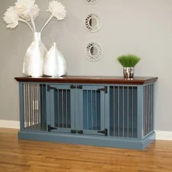 Cheap ???? Dog Crate Furniture Eagle Furniture Small Double Wide ???? Dog Crate Credenza ???? -Lucky Dog Sales Store detail5EAGL400