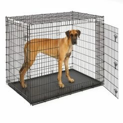 Cheapest ???? Mid-West Homes For Pets ???? Dog Crates MidWest Homes For Pets Solutions Series Ginormus Double Door Metal ???? Dog Crate ???? 18 Cheapest ???? Mid-West Homes For Pets ???? Dog Crates MidWest Homes For Pets Solutions Series Ginormus Double Door Metal ???? Dog Crate ???? -Lucky Dog Sales Store detail5MH132
