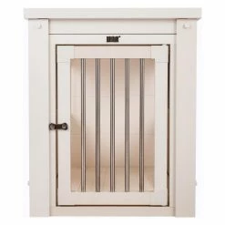 Best reviews of ???? Dog Crate Furniture New Age Pet EcoFLEX Pet Crate/End Table - Antique White ✔️ -Lucky Dog Sales Store detail5PIL099