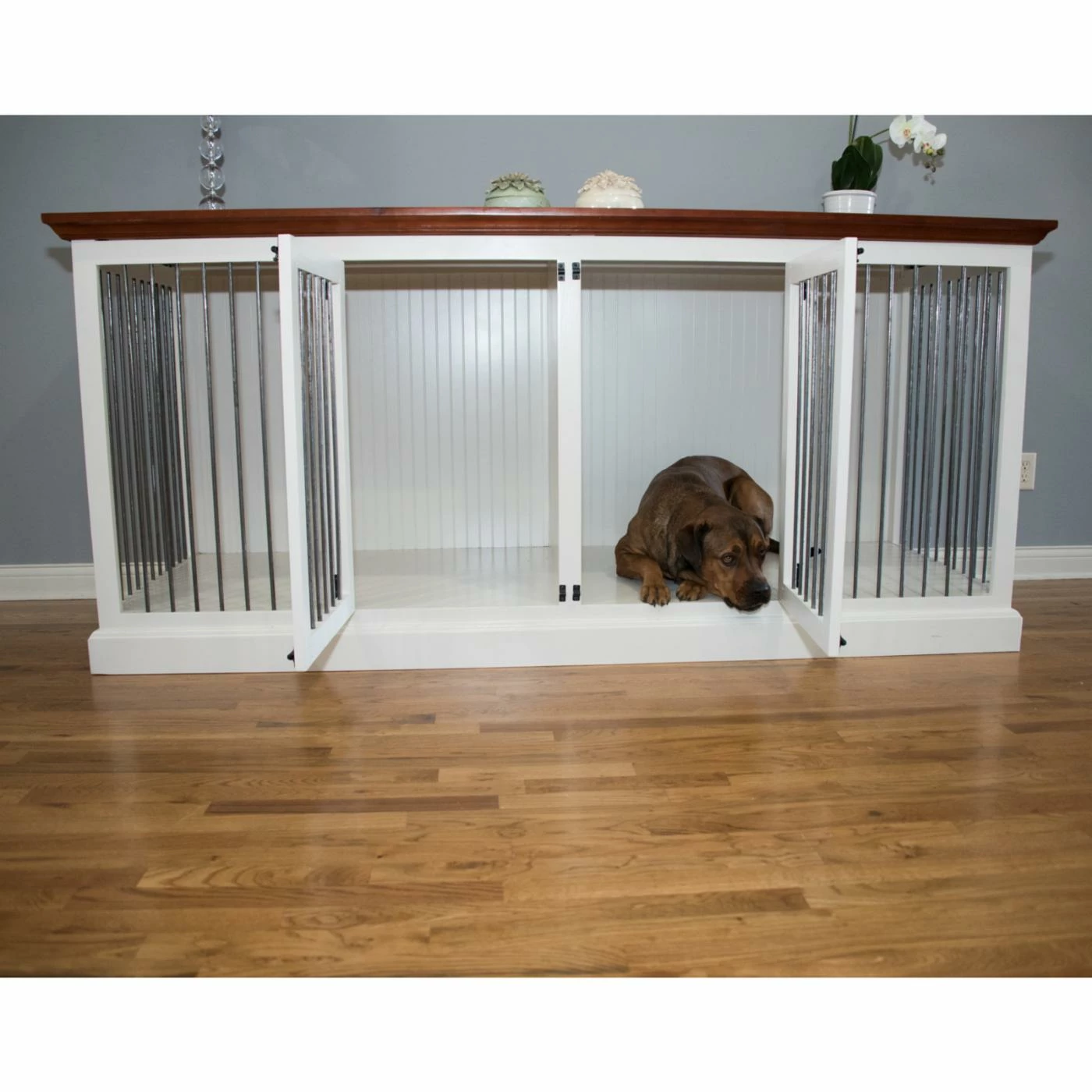 Budget ⌛ Dog Crate Furniture Eagle Furniture Large Double Wide ???? Dog Crate Credenza ???? 11 Budget ⌛ Dog Crate Furniture Eagle Furniture Large Double Wide ???? Dog Crate Credenza ???? - Image 9