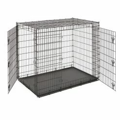 Cheapest ???? Mid-West Homes For Pets ???? Dog Crates MidWest Homes For Pets Solutions Series Ginormus Double Door Metal ???? Dog Crate ???? 19 Cheapest ???? Mid-West Homes For Pets ???? Dog Crates MidWest Homes For Pets Solutions Series Ginormus Double Door Metal ???? Dog Crate ???? -Lucky Dog Sales Store detail6MH132