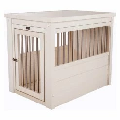 Best reviews of ???? Dog Crate Furniture New Age Pet EcoFLEX Pet Crate/End Table - Antique White ✔️ -Lucky Dog Sales Store detail6PIL099