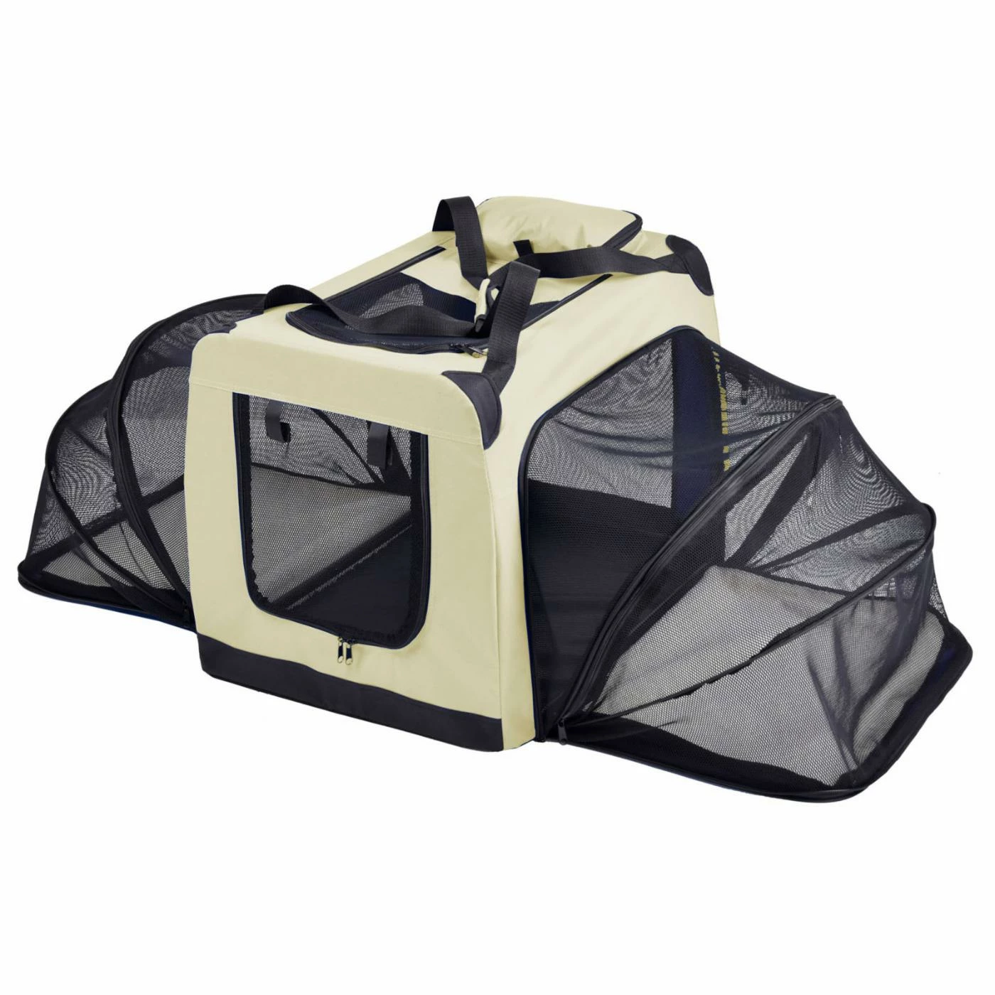 Flash Sale ❤️ Dog Crates Pet Life Hounda Accordion Metal Framed Soft-Folding Collapsible Dual-Sided Expandable Pet ???? Dog Crate ???? 11 Flash Sale ❤️ Dog Crates Pet Life Hounda Accordion Metal Framed Soft-Folding Collapsible Dual-Sided Expandable Pet ???? Dog Crate ???? - Image 9