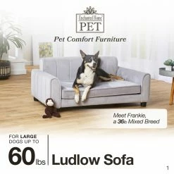 New ???? Dog Bed Furniture Enchanted Home Pet Ludlow Pet Sofa ❤️ -Lucky Dog Sales Store detail6QPRO211