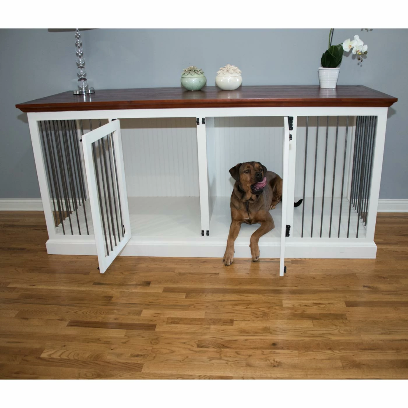 Budget ⌛ Dog Crate Furniture Eagle Furniture Large Double Wide ???? Dog Crate Credenza ???? 12 Budget ⌛ Dog Crate Furniture Eagle Furniture Large Double Wide ???? Dog Crate Credenza ???? - Image 10