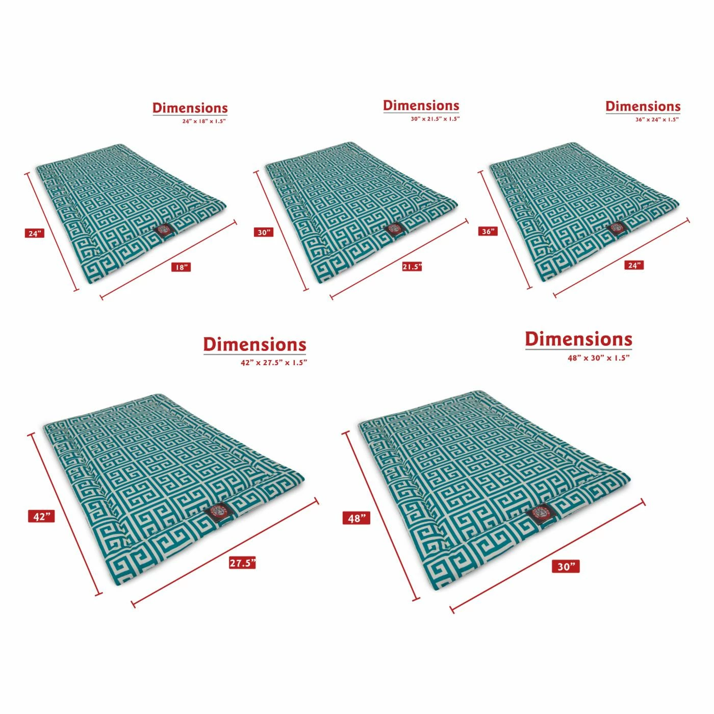 Majestic Pet Towers Dog Crate Pad Discount ???? Dog Mats & Pads Majestic Pet Towers ???? Dog Crate Pad ???? -Lucky Dog Sales Store detail7MJT170