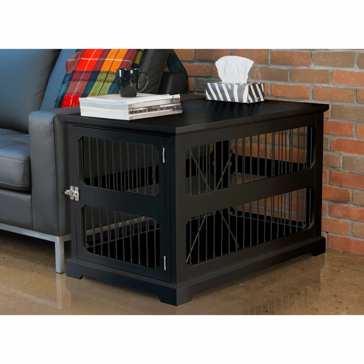 Zoovilla Slide Aside End Table Crate Top 10 ❤️ Dog Crate Furniture Zoovilla Slide Aside End Table Crate ???? -Lucky Dog Sales Store detail7MP209