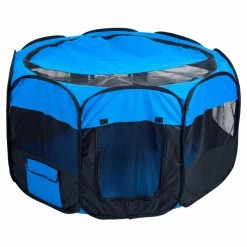 Brand new ???? Dog Bed Furniture PAW Pet Pop-Up Playpen Deluxe With Canvas Carrying Bag ⌛ -Lucky Dog Sales Store detailASR7929