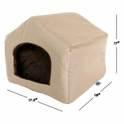 Hot Sale ❤️ Nesting Petmaker Cottage House Pet Bed ???? 4 Hot Sale ❤️ Nesting Petmaker Cottage House Pet Bed ???? -Lucky Dog Sales Store detailASR9391