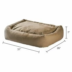 New ✔️ Bolster Happy Hounds Max Rectangle Indoor And Outdoor Bumper ???? Dog Bed ???? -Lucky Dog Sales Store detailGHF207
