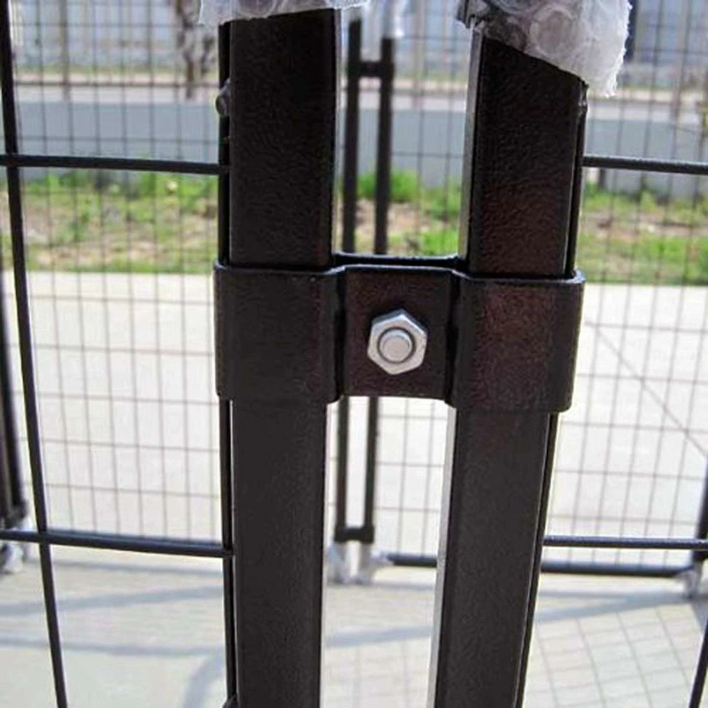 Aleko Products Heavy Duty Pet Kennel Budget ???? Dog Kennels & Runs Aleko Products Heavy Duty Pet Kennel ???? -Lucky Dog Sales Store detailMARN095