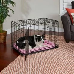 Brand new ???? Mid-West Homes For Pets ???? Dog Mats & Pads MidWest Homes For Pets QuietTime Plush Bolster ???? Dog Bed / Ideal For ???? Dog Crates ❤️ -Lucky Dog Sales Store detailMH102