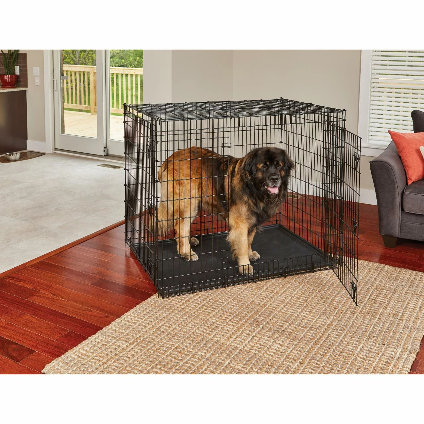 Cheapest ???? Mid-West Homes For Pets ???? Dog Crates MidWest Homes For Pets Solutions Series Ginormus Double Door Metal ???? Dog Crate ???? 4 Cheapest ???? Mid-West Homes For Pets ???? Dog Crates MidWest Homes For Pets Solutions Series Ginormus Double Door Metal ???? Dog Crate ???? - Image 3