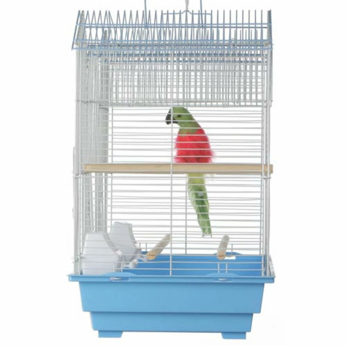 Flash Sale ???? Medium Bird Cages Prevue Pet Products Triple Roof Bird Cage ✔️ 5 Flash Sale ???? Medium Bird Cages Prevue Pet Products Triple Roof Bird Cage ✔️ - Image 3