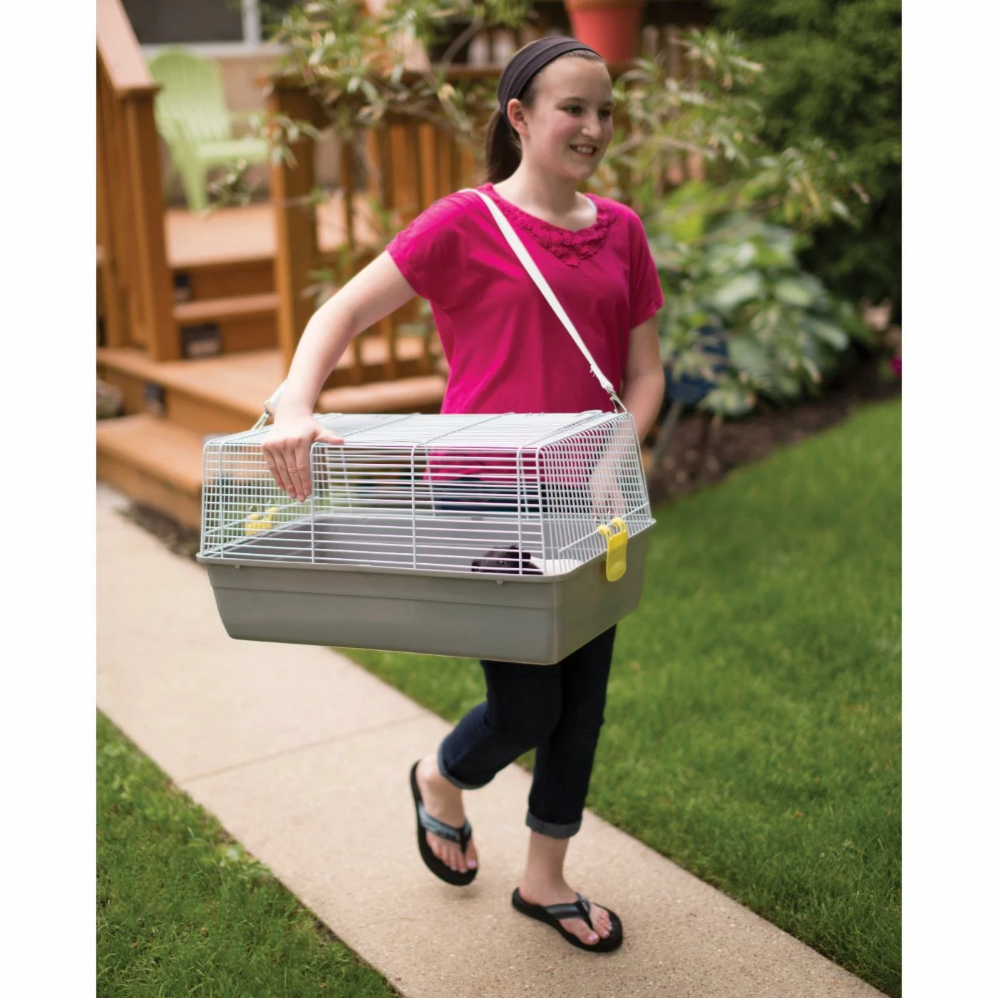 Deals π₯° Medium Bird Cages Prevue Pet Products Universal Pet Carrier Gray π - Image 3