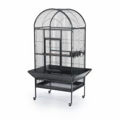 Wholesale ???? Large Bird Cages Prevue Pet Products Large Black ???? Hammertone Dome Top Bird Cage ???? -Lucky Dog Sales Store detailPRP307