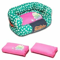 Best Pirce ???? Bolster Pet Life Touchdog Lazy-Bones Rabbit-Spotted Premium Easy Wash Couch ???? Dog Bed ???? -Lucky Dog Sales Store detailPTF283