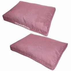 Best Sale ✨ Pillow Touchdog 'Hushky' Water-Resistant Premium Rectangular Raised ???? Dog Mat ???? -Lucky Dog Sales Store detailPTF559