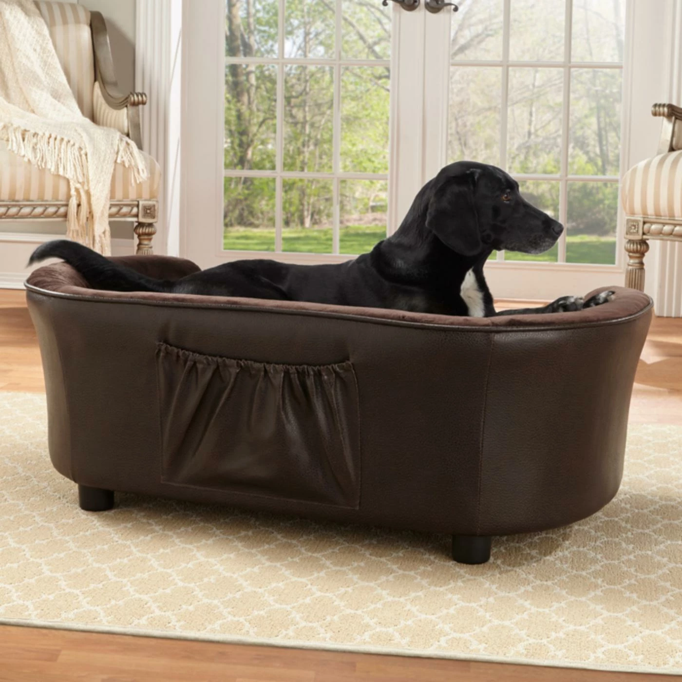 Enchanted Home Pet Panache Pet Bed Top 10 ⌛ Dog Bed Furniture Enchanted Home Pet Panache Pet Bed ???? -Lucky Dog Sales Store detailQPRO157