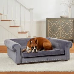 Promo ???? Dog Bed Furniture Enchanted Home Pet Jackson Pet Sofa ???? -Lucky Dog Sales Store detailQPRO202