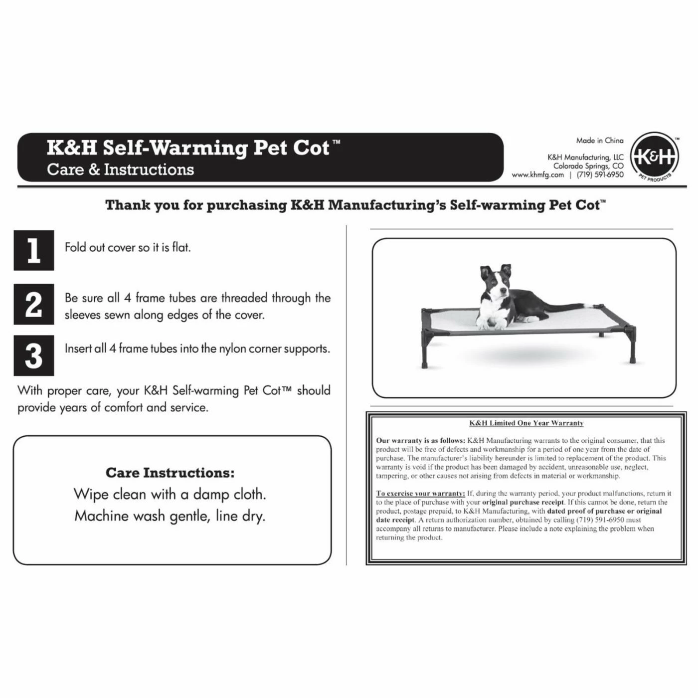 Cheap ???? K&H Pet Products Outdoor K&H Pet Products Self-Warming Pet Cot ???? 4 Cheap ???? K&H Pet Products Outdoor K&H Pet Products Self-Warming Pet Cot ???? - Image 2