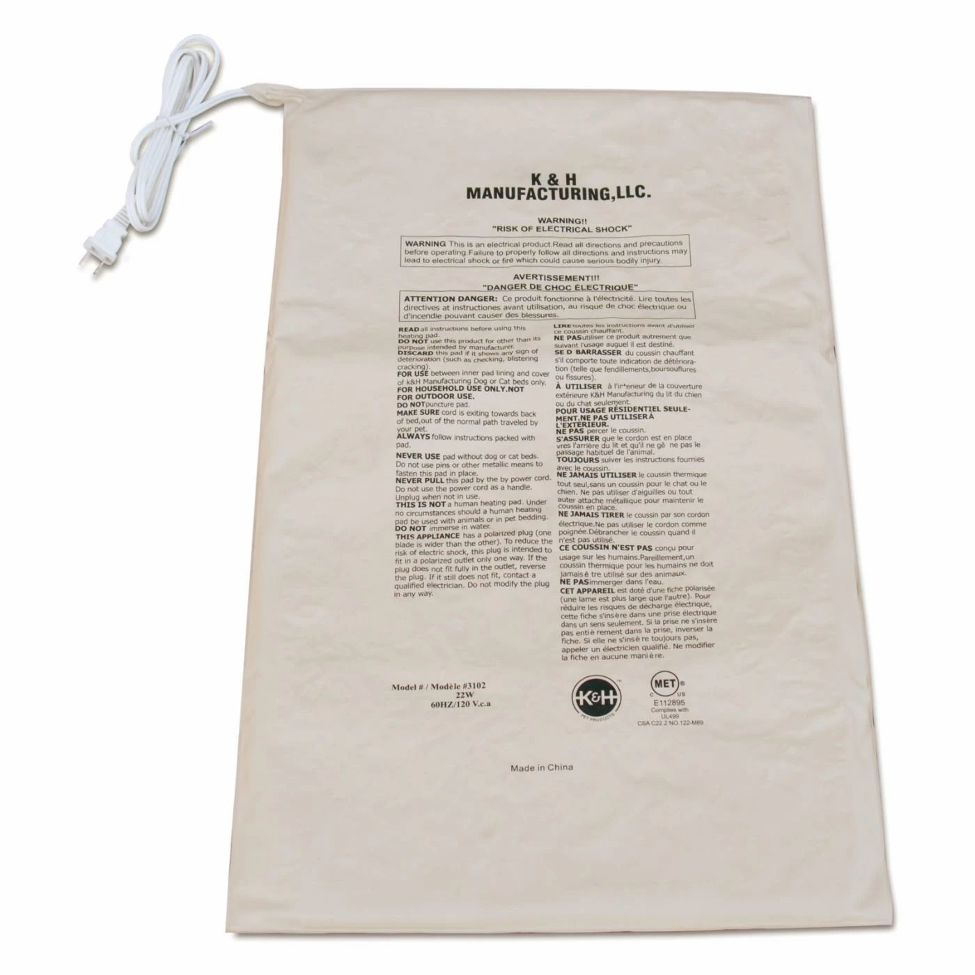 K&H Pet Products Pet Bed Warmer Best Sale ???? K&H Pet Products ???? Dog Mats & Pads K&H Pet Products Pet Bed Warmer ???? -Lucky Dog Sales Store inuseKHMA164