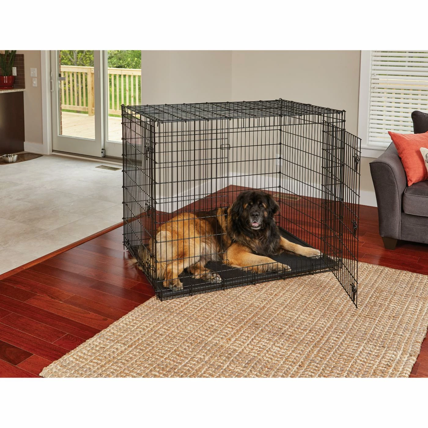 Cheapest ???? Mid-West Homes For Pets ???? Dog Crates MidWest Homes For Pets Solutions Series Ginormus Double Door Metal ???? Dog Crate ???? 3 Cheapest ???? Mid-West Homes For Pets ???? Dog Crates MidWest Homes For Pets Solutions Series Ginormus Double Door Metal ???? Dog Crate ???? - Image 2