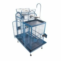 Hot Sale 🔔 A And E Cage Company Large Bird Cages A And E Cage Co. Split Level Play Top Bird Cage - Black 🤩