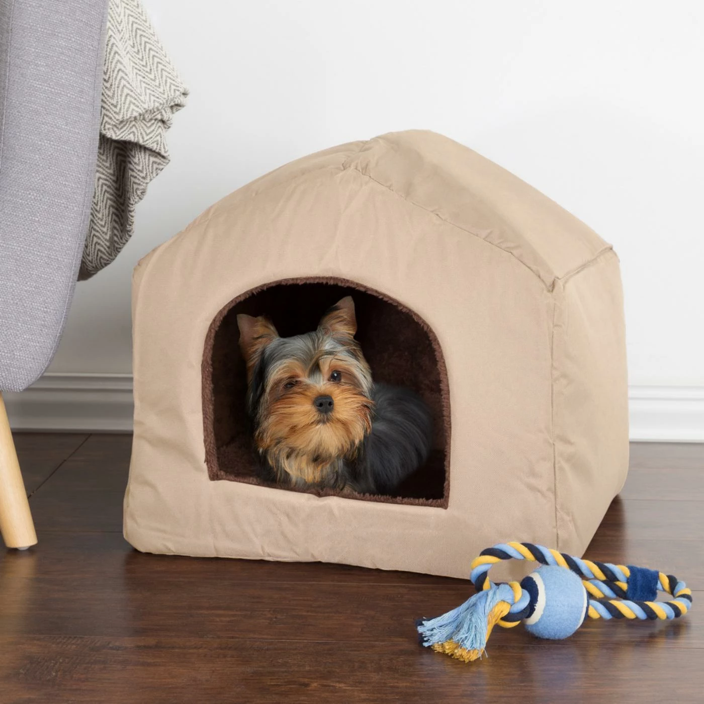 Petmaker Cottage House Pet Bed Hot Sale ❤️ Nesting Petmaker Cottage House Pet Bed ???? -Lucky Dog Sales Store masterASR9391