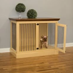 Outlet 🤩 Dog Crate Furniture Eagle Furniture Medium Single 🐕 Dog Crate Credenza 🥰