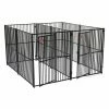 Discount ⌛ Dog Kennels & Runs Lucky 🦮 Dog European Style 2 Run Modular Kennel With Common Wall 🥰