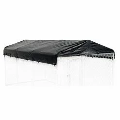 Promo 🌟 Kennel Accessories Weatherguard 15L X 5W Ft. Kennel Frame & Cover Set For 28mm Kennel ✔️