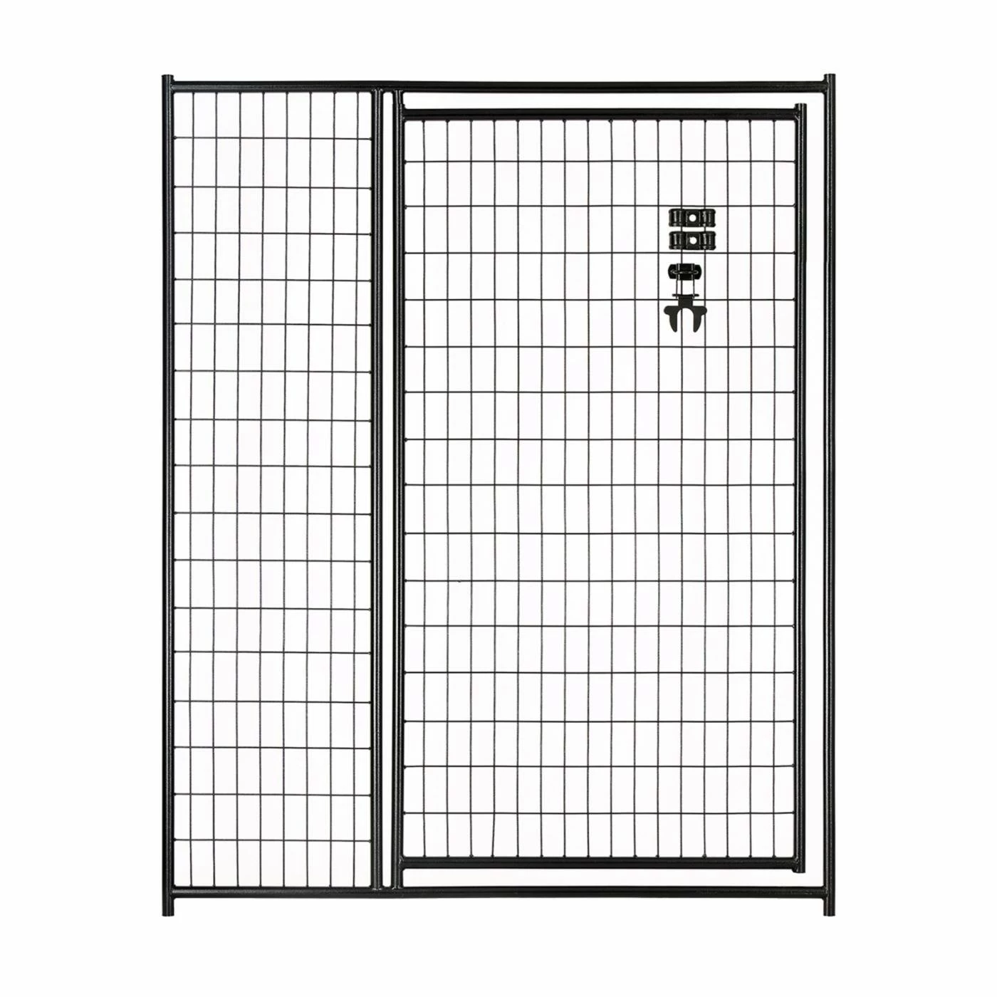 Best Sale ???? Kennel Accessories Lucky ???? Dog 5W X 6H Ft. Black Welded Wire Gate - 36 In. Opening ⭐ 3 Best Sale ???? Kennel Accessories Lucky ???? Dog 5W X 6H Ft. Black Welded Wire Gate - 36 In. Opening ⭐