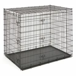 Cheapest 🔔 Mid-West Homes For Pets 🐶 Dog Crates MidWest Homes For Pets Solutions Series Ginormus Double Door Metal 🐶 Dog Crate 🥰